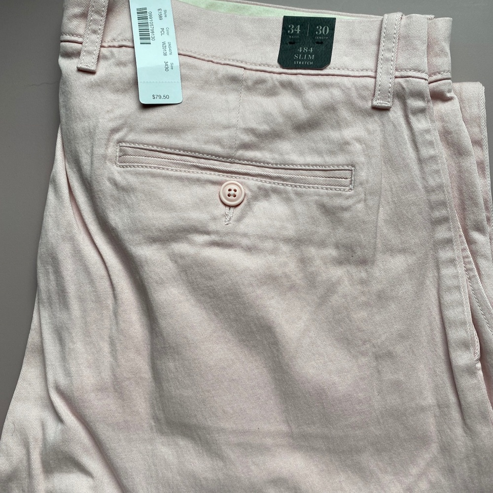 J. Crew Men's 484 Slim Stretch pants